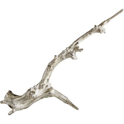 Cyan Design - Drifting Silver - Large Sculpture - 21.75 Inches Wide By 14 Inches High