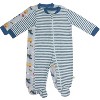Milkberry Rayon from Bamboo Infant to Toddler Pajama Set for Girls / Boys Sizes 12 Months - 5T - 3 of 4