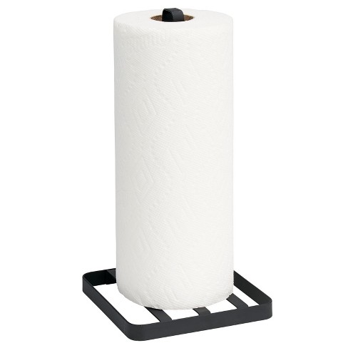 Black paper discount towel holder target