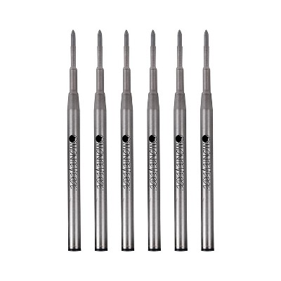 Monteverde Monteverde Ballpoint Pen Refill Broad Point Blue Ink 6 Pack (M443BB)