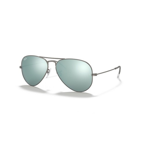 Ray Ban RB3025 58mm Aviator Adult Pilot Sunglasses Silver Flash Lens