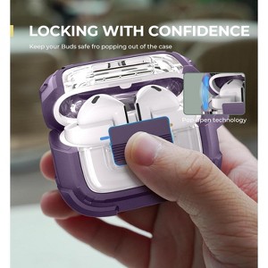 Dexnor Rugged Bumper Case for Samsung Galaxy Buds3 Pro and Buds3 (2024) Cases - 1 of 3