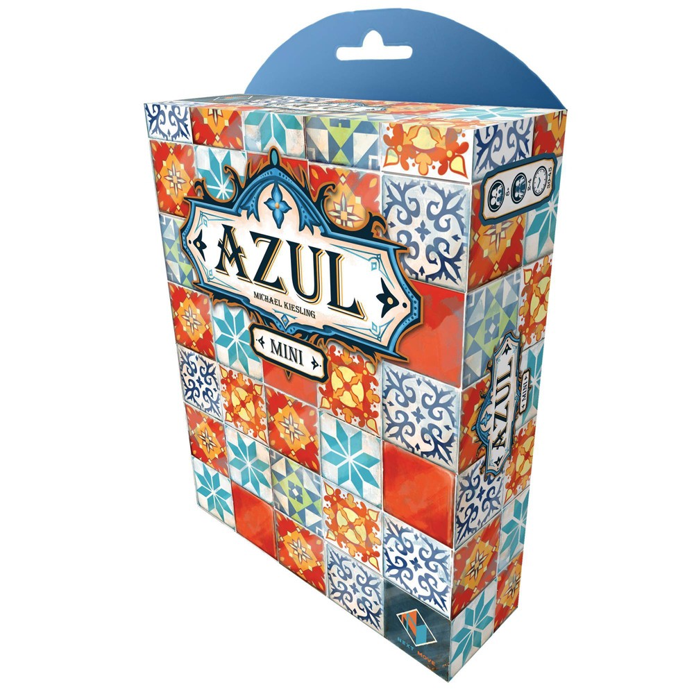Photos - Board Game Asmodee Azul Mini : Creative Thinking Strategy, 2-4 Players, Includes Pieces & Board, 30-45 Min Play 
