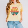 Simply Sage Market Women's Let the Sunshine In Short Sleeve Relaxed Fit Cropped Graphic Tee - 2 of 3