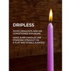 12 inch Taper Candles Set of 12 - Dripless and Smokeless Candle Unscented - Slow Burning Candle Sticks Are Perfect As Thanksgiving Taper Candles - 4 of 4