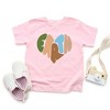 The Juniper Shop Earth Heart Toddler Short Sleeve Tee - 2 of 2