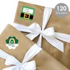 Big Dot of Happiness Shamrock St. Patrick's Day - Assorted Saint Paddy’s Party Gift Tag Labels - To and From Stickers - 12 Sheets - 120 Stickers - 2 of 4
