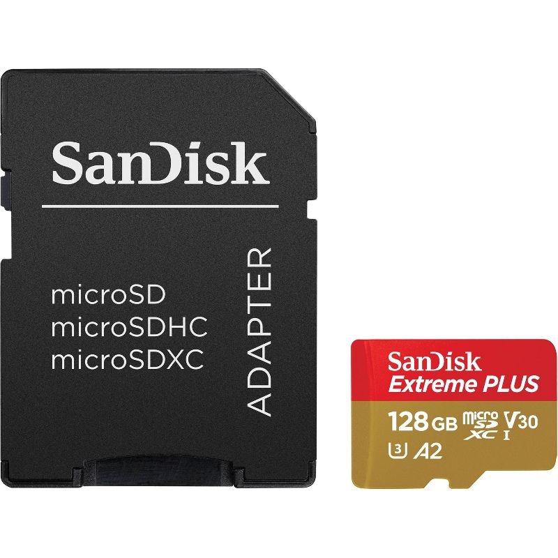 SanDisk Extreme PLUS 128GB microSD, 3 of 4