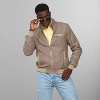 Members Only - Men's Clinton Houndstooth Iconic Racer Jacket - 2 of 4