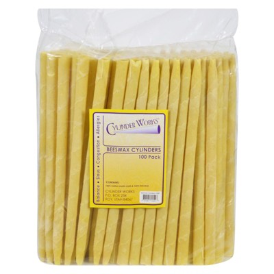 Frontier Co-Op Natural Beeswax Candles - 100 ct