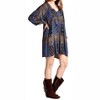 Women's Baby Doll Color Block Dress - Velzera - 2 of 4