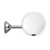 simplehuman 8" Wall Mount Sensor Makeup Mirror, 5x Magnification, Brushed Stainless Steel - 3 of 4