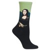 Da Vinci's Mona Lisa Famous Art Socks from the Sock Panda (Men's or Women's Sizes) - 2 of 3
