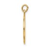 Black Bow Jewelry 14k Yellow Gold Solid St. Roch Medal Charm or Pendant - 2 of 4