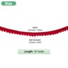 Unique Bargains Nylon Multipurpose Use Lightweight Good Elasticity Ball Fringe Trim - 3 of 4