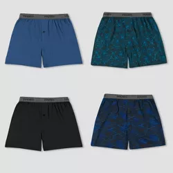 Hanes Premium Men's 4pk Knit Boxers - Colors May Vary XL