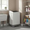 HOMDOX 17.8Lbs Portable Washing Machine, 2.4Cu.ft Compact Full-Automatic Washer Machine, LED Display, 10 Programs 8 Water Levels for Apt, Dorms, RV - 2 of 4