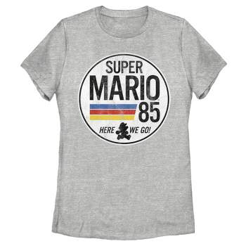 Women's Nintendo Super Mario Retro Rainbow Ring T-Shirt