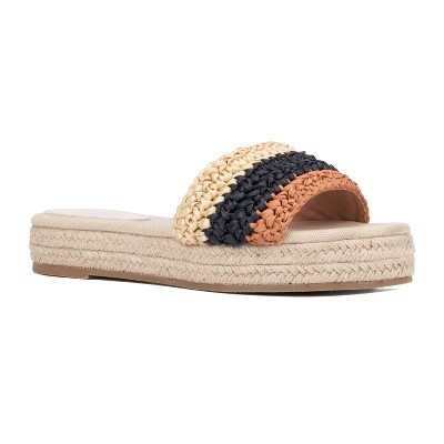 New York & Company Women's Tatum Flatform Espadrille Sandal