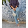Women's Fluffy Boucle Pullover Knit Sweater - Plus - umgee - 3 of 3