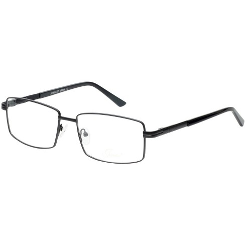 Jubilee Mens Big Tall J 5914 mbk 60 Mm Designer Reading Glasses In Matte Black 3.00 Target