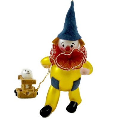 Italian Ornaments 6.5 Inch Tumbles & Teddy Ornament Christmas Baby Tree Ornaments