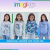 Disney Lilo & Stitch Girls French Terry Pullover Crossover Hoodie Little Kid to Big Kid - 3 of 4