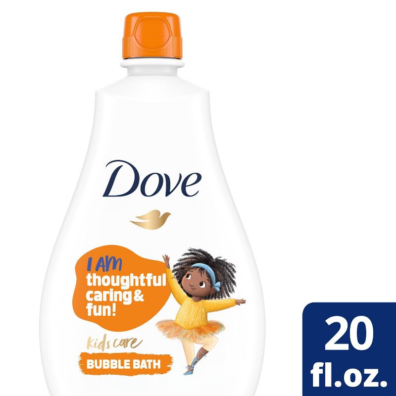 Dove Beauty Kids Care Hypoallergenic Bubble Bath Coconut Cookie - 20 fl oz, 1 of 9