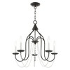 Livex Lighting Alessia 5 - Light Chandelier in  English Bronze - 3 of 4