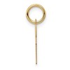 Black Bow Jewelry 14k Yellow Gold Polished Key Charm or Pendant, 5mm - 2 of 4