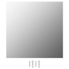 vidaXL Wall Mirror 15.7 inches x15.7 inches  Square Glass - 2 of 4