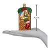 Old World Christmas Glass Blown Ornament, Horse In Stall - 3 of 3