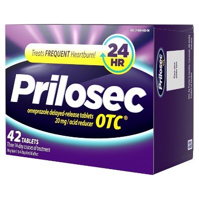 Prilosec otc label problems