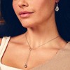 SHINE by Sterling Forever Chrissy CZ Molten Metal Dangle Earrings - 2 of 4