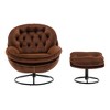 Accent TV Chair with ottoman - 3 of 4