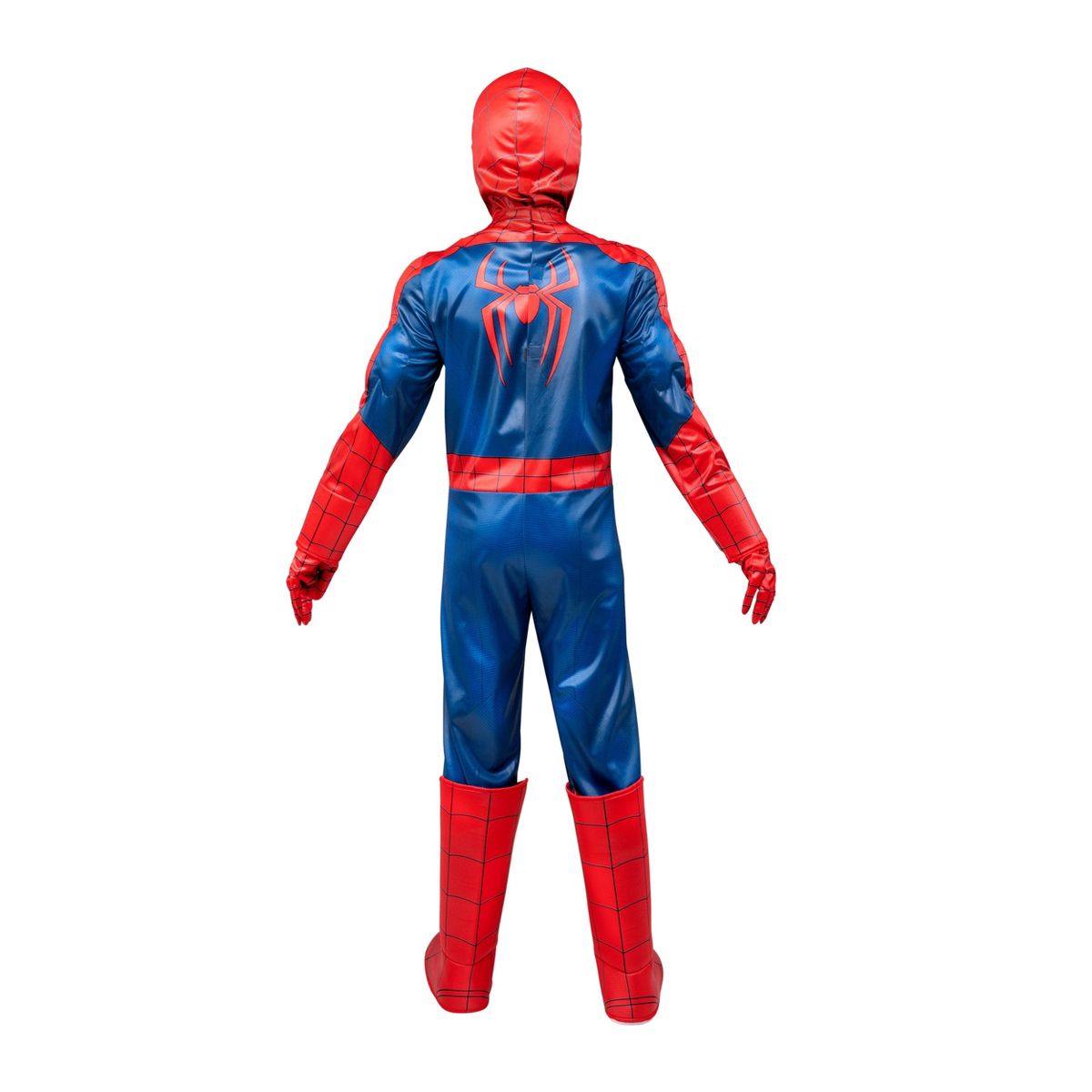 Marvel Kids' Spider-Man Light-Up Web Halloween Costume Jumpsuit - thumbnail 10