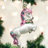 Old World Christmas 4.25 In Prancing Unicorn Mythical Similar Horse Tree Ornaments - 2 of 3