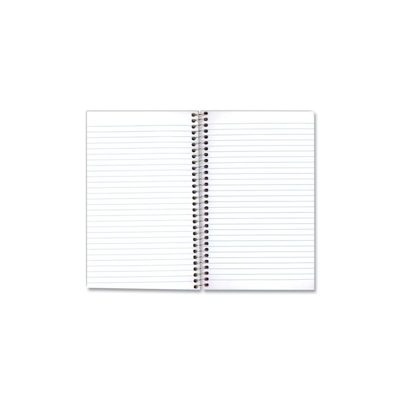 National Single-Subject Wirebound Notebooks, Medium/College Rule, Blue Kolor Kraft Front Cover, (80) 9.5 x 6 Sheets, 3 of 4
