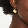 Bijoux Sport by Luv Aj MLB Gold Logo Heart Hoop Earrings - 2 of 3