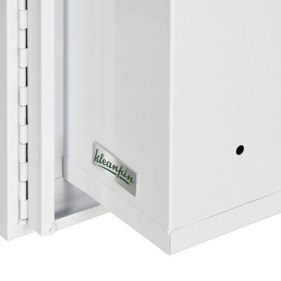 White Recessed Medicine Cabinet with Mirror and Storage Shelves
