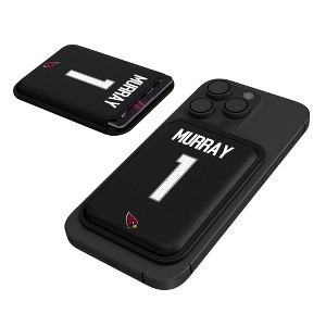Keyscaper NFL Arizona Cardinals Players Game Tactic Black Magnetic Credit Card Wallet - 1 of 3