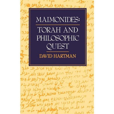 Maimonides - by  David Hartman (Paperback)