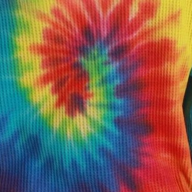 tie dye bold bright -women