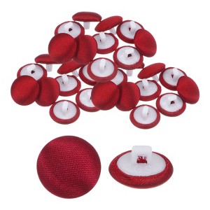 Unique Bargains Bridal Wedding Dress Suit DIY Satin Shiny Sewing Buttons 30 Pcs - 1 of 4