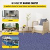 VEVOR Marine Carpet 6 ft x 49.2 ft Marine Carpeting Marine Grade Carpet for Boats with Waterproof Back Outdoor Rug for Patio Porch Deck,Deep Blue - 3 of 4