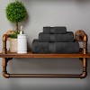 Luxury Cotton Heavyweight Ultra-Plush 3 Piece Towel Set by Blue Nile Mills - 2 of 4