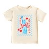 The Juniper Shop She Loves America Checkered Toddler Short Sleeve Tee - 2 of 4