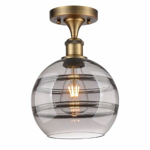 Rochester - 1 Light Semi-Flush Mount In Industrial Style-11.13 Inches Tall and 8 Inches Wide - 1 of 1