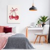 Stupell Industries Mod Cherries Tied in Bow Canvas Wall Art - 2 of 4