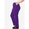 Woman Within Plus Size Tall 7-Day Knit Straight Leg Pant - 4 of 4